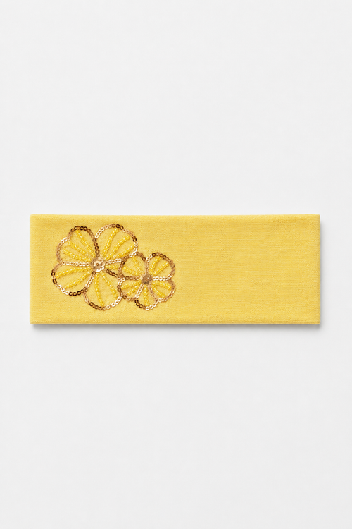 FLOWER POWER Jaune beurre — MARUJ Paris